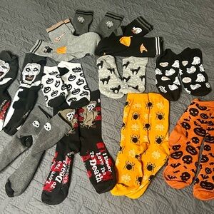 Women’s Halloween Themed Socks Collection (size 6-8)